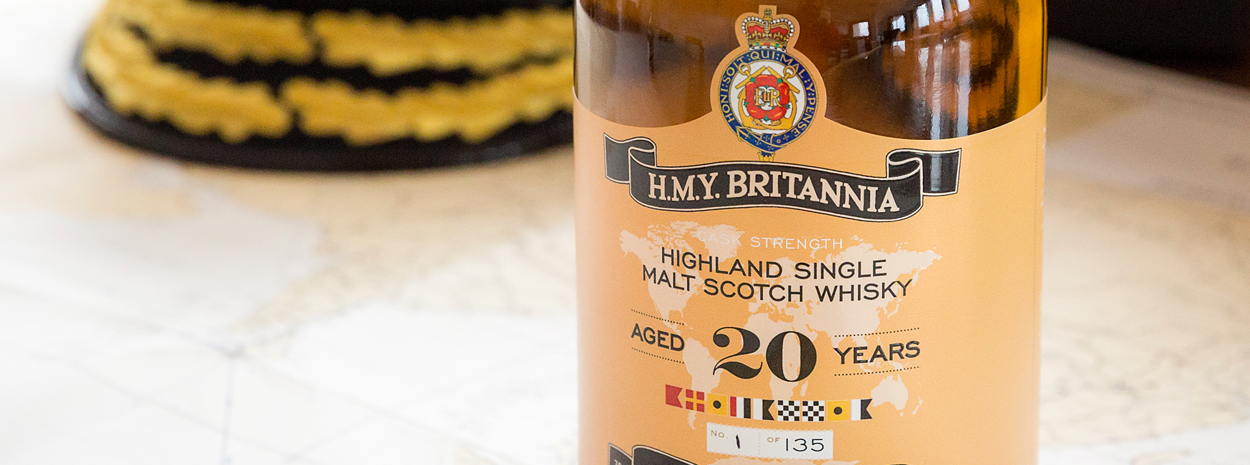 BRITANNIA SCOTCH　whisky H.M.Y. Britannia 18 Year Old 
